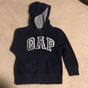 GAP toddler fleece hoodie